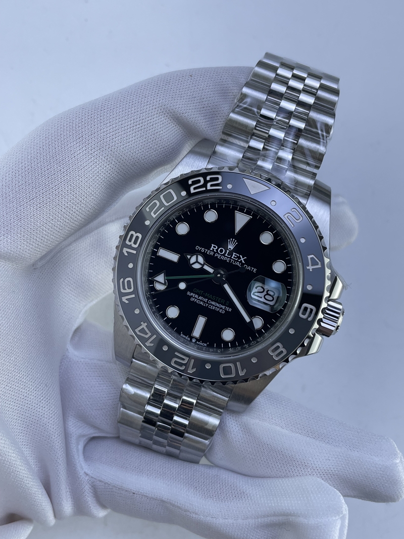 (준비완료/특급배송)NO.4004/QP공장 롤렉스 지엠티마스터2 블랙그레이 쥬빌레 GMT-Master II 126720 GRNR